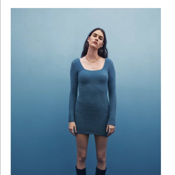 pink summer mini dress Take Five Summer Knit Mini Dress main image 0
